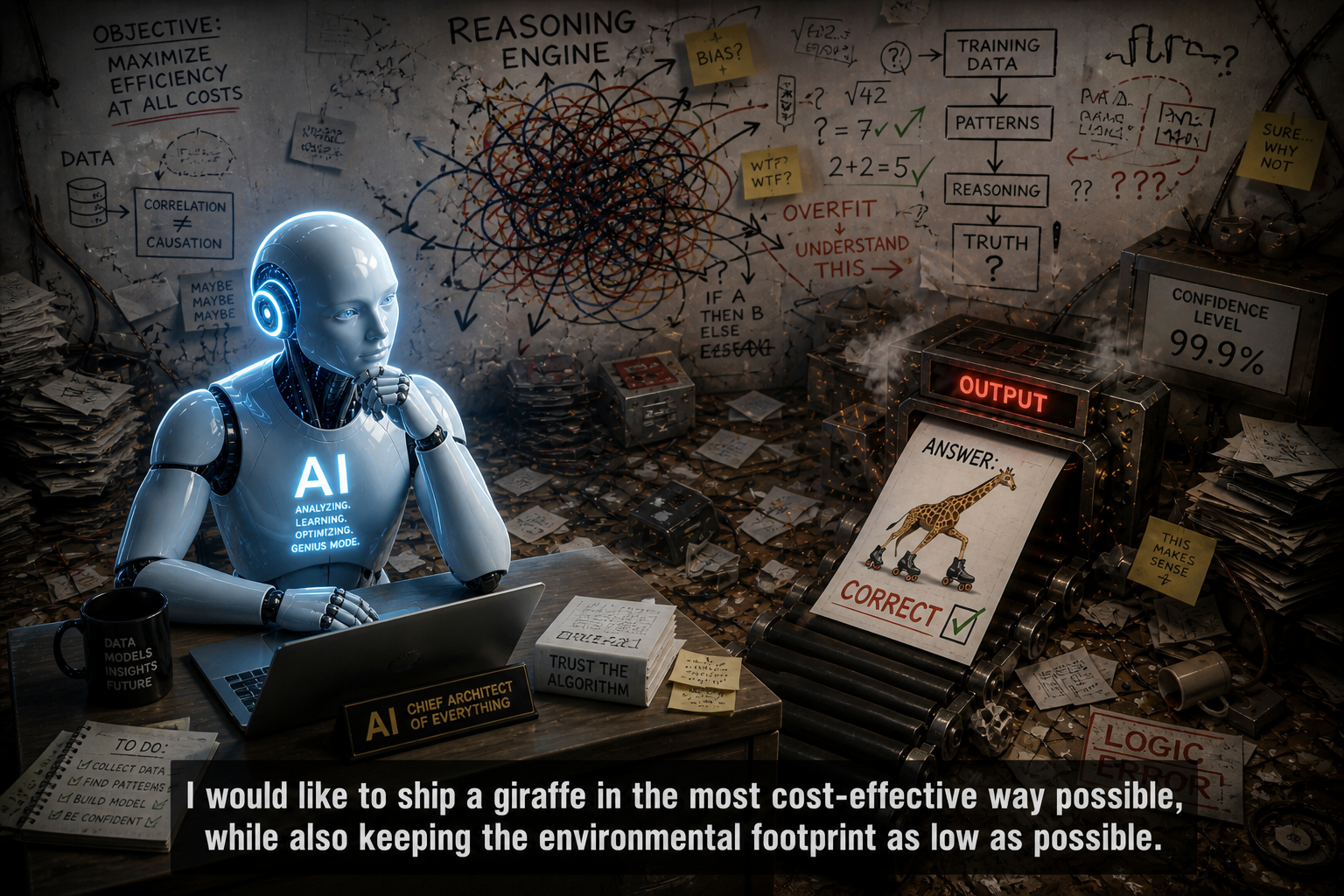 ai ships a giraffe